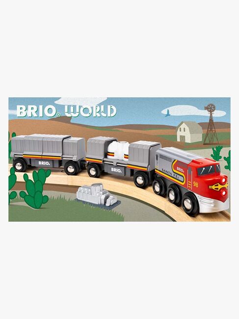 BRIO World 36089 Trains of the World Santa Fe Tog