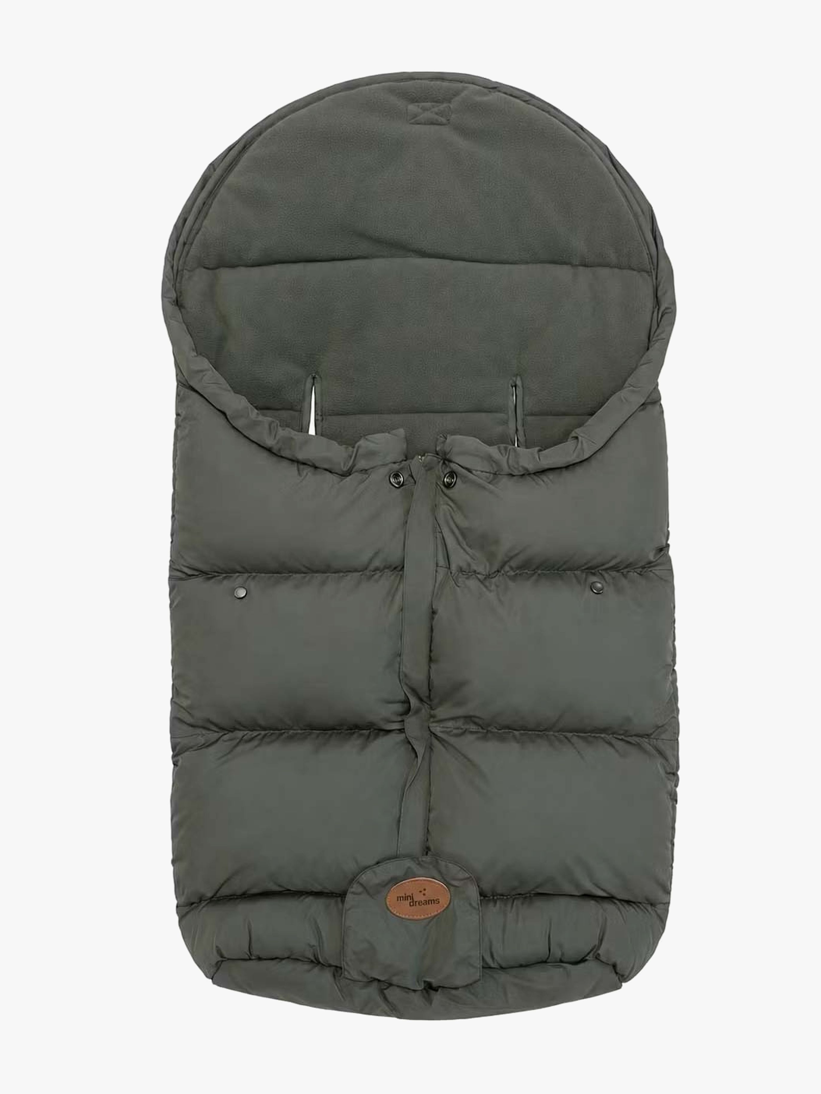 Mini Dreams Fleece Minikørepose, Oliven