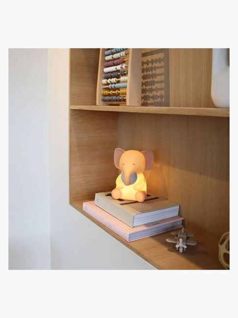 nuuroo Sigge Natlampe Elefant, Rose Dust