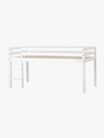 Hoppekids Halvhøj Seng 90x200, Hvid