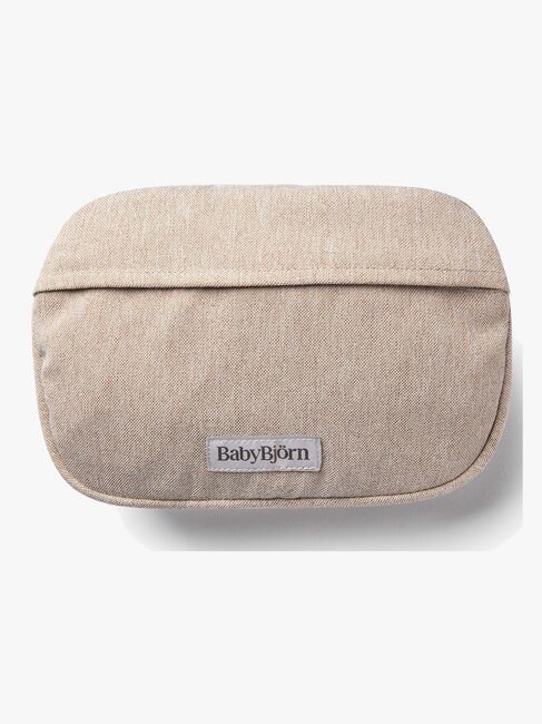 BabyBjörn Opbevaringslomme Bæresele Woven, Light Beige Melange