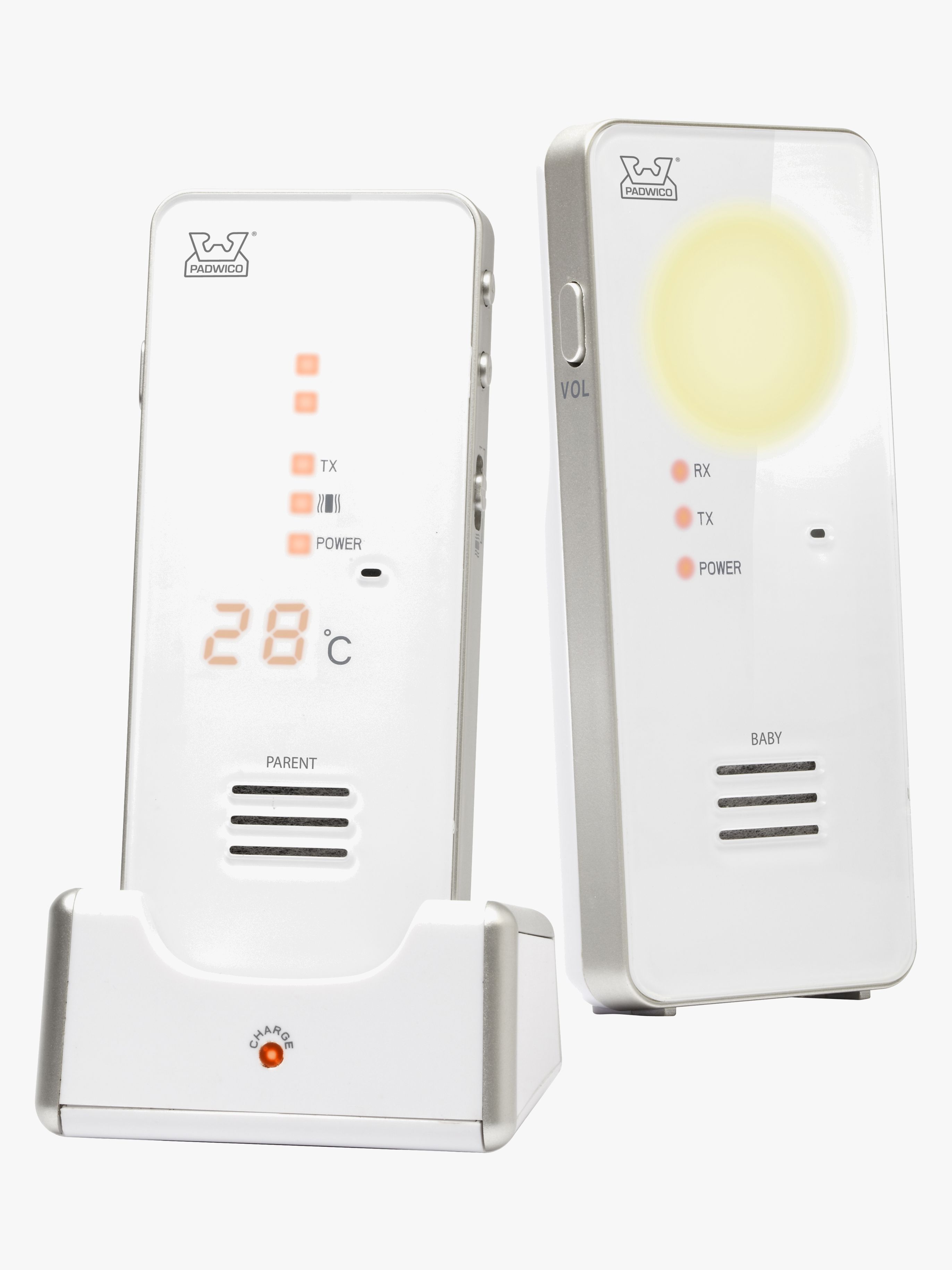 Padwico 850 Babyalarm, White