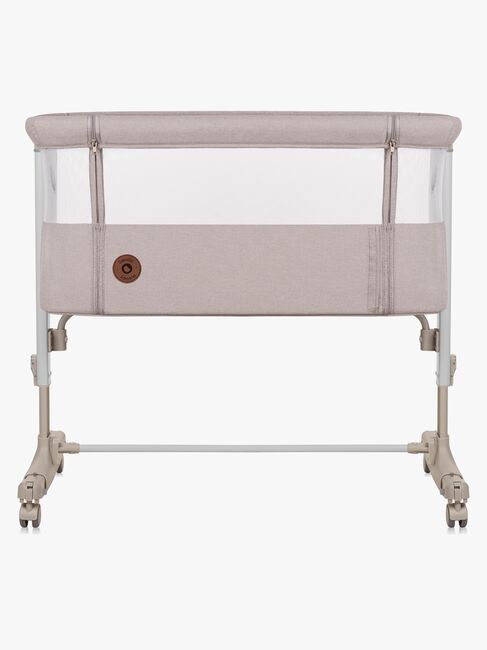 Lionelo Aurora Bedside Crib 3-i-1, Beige Cappucino