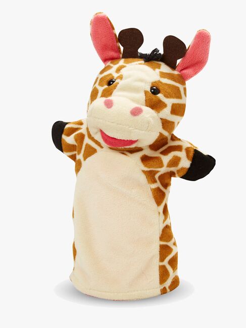 Melissa & Doug Hånddukker Bamse Zoo, 4 st