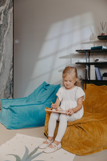 Yappy Kids Yappyhug Sækkestol, Mustard