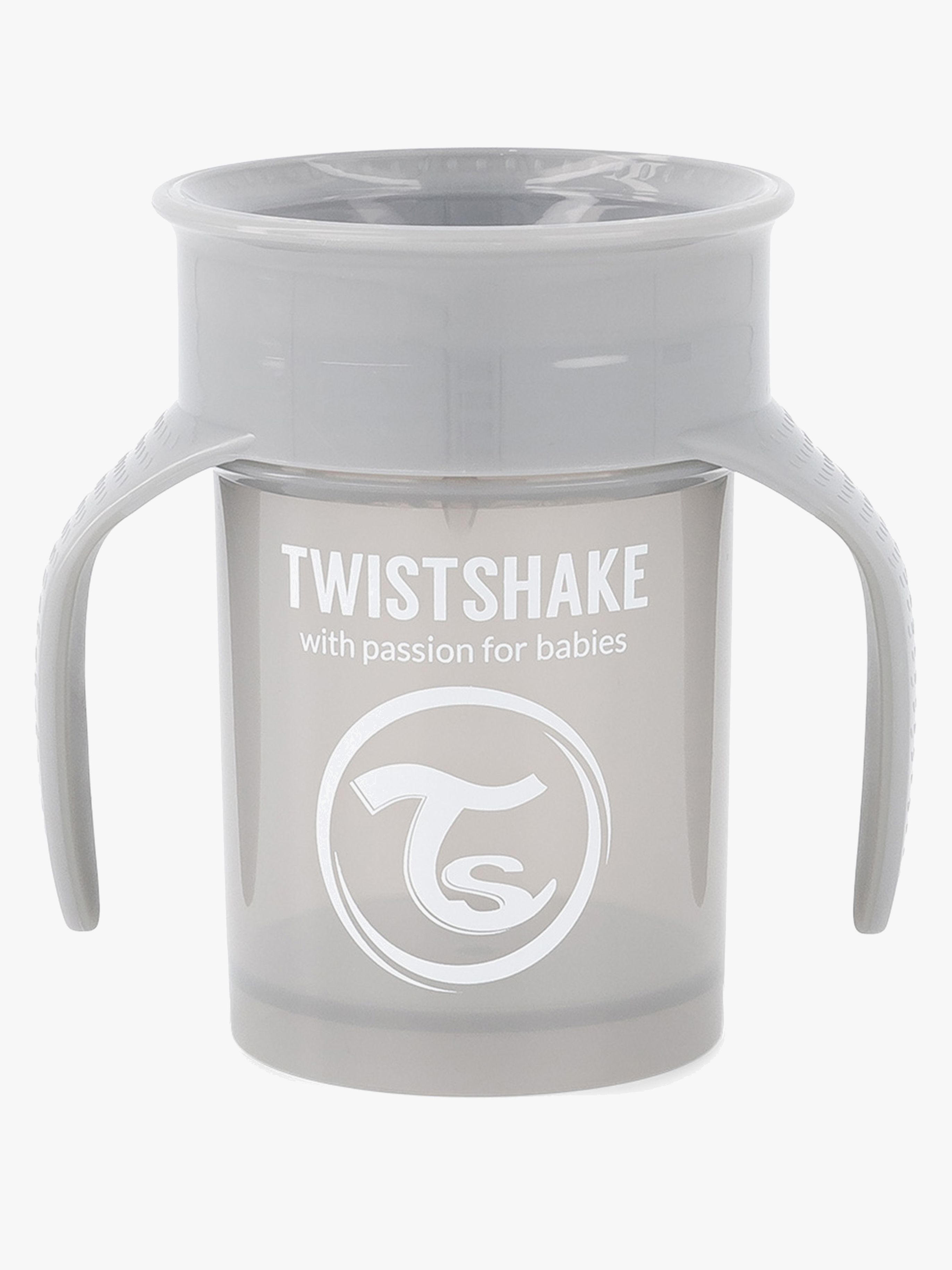 Twistshake 360 Øvekop, Pastel Grey