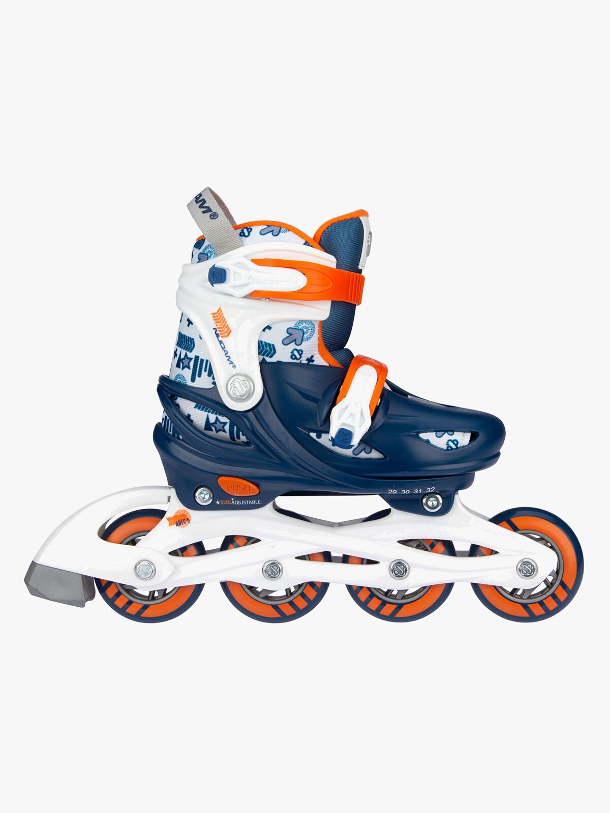 Nijdam Inliners Justerbare Traffic Racer