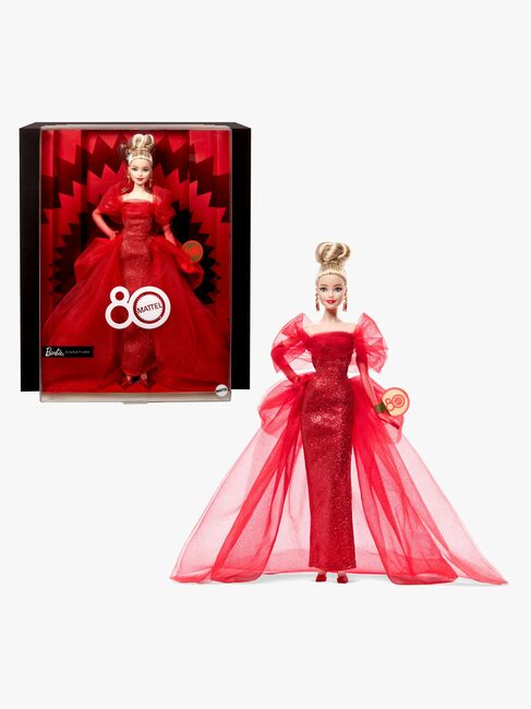 Barbie 80 År Jubilæumsdukke