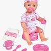 New Born Baby Dukke med Tilbehør, Lyserød