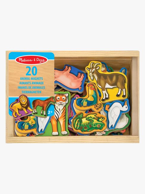 Melissa & Doug Dyremagneter i Træ 20 Stk.