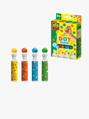 SES Creative Prikmarkører XXL 4-pak