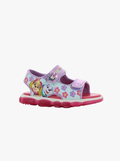 Paw Patrol Blinkende Sandaler, Lilac/Fuchsia