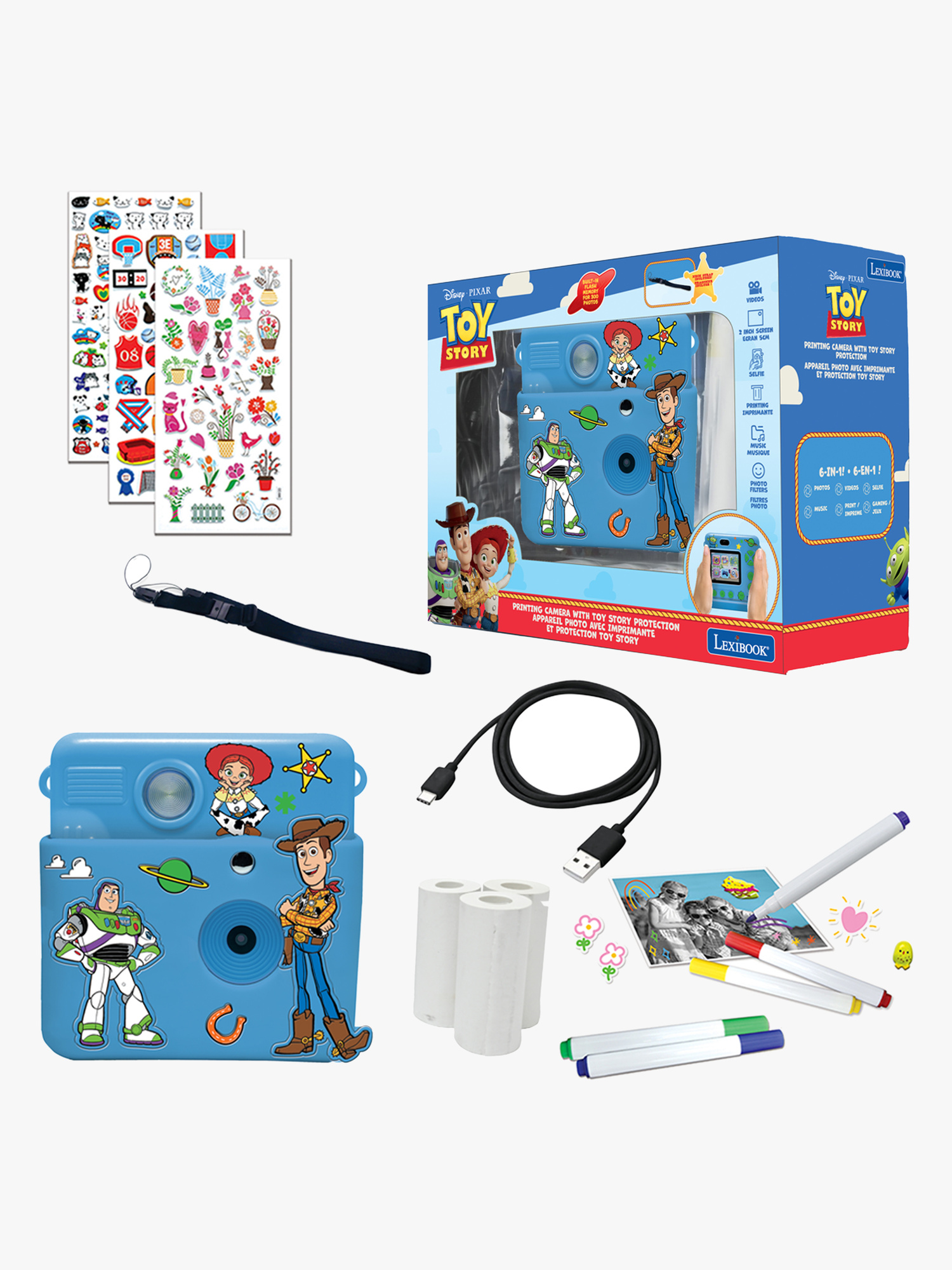 Disney Toy Story StarCAM Instantkamera Med Tilbehør