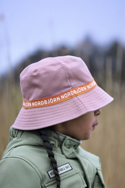 Nordbjörn Hjortnäs Bucket Hat Vendbar, Pink