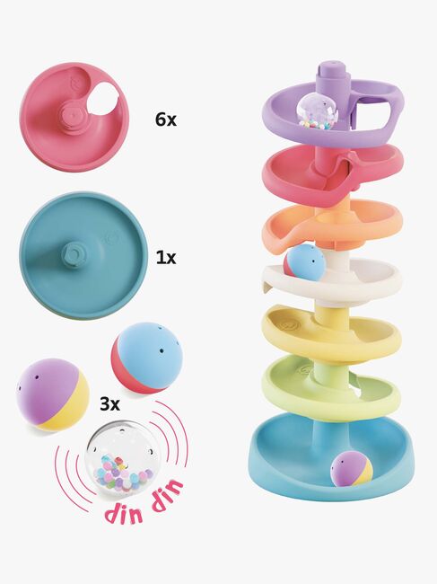 Quercetti Play Eco+ Aktivitetslegetøj Spiraltårn