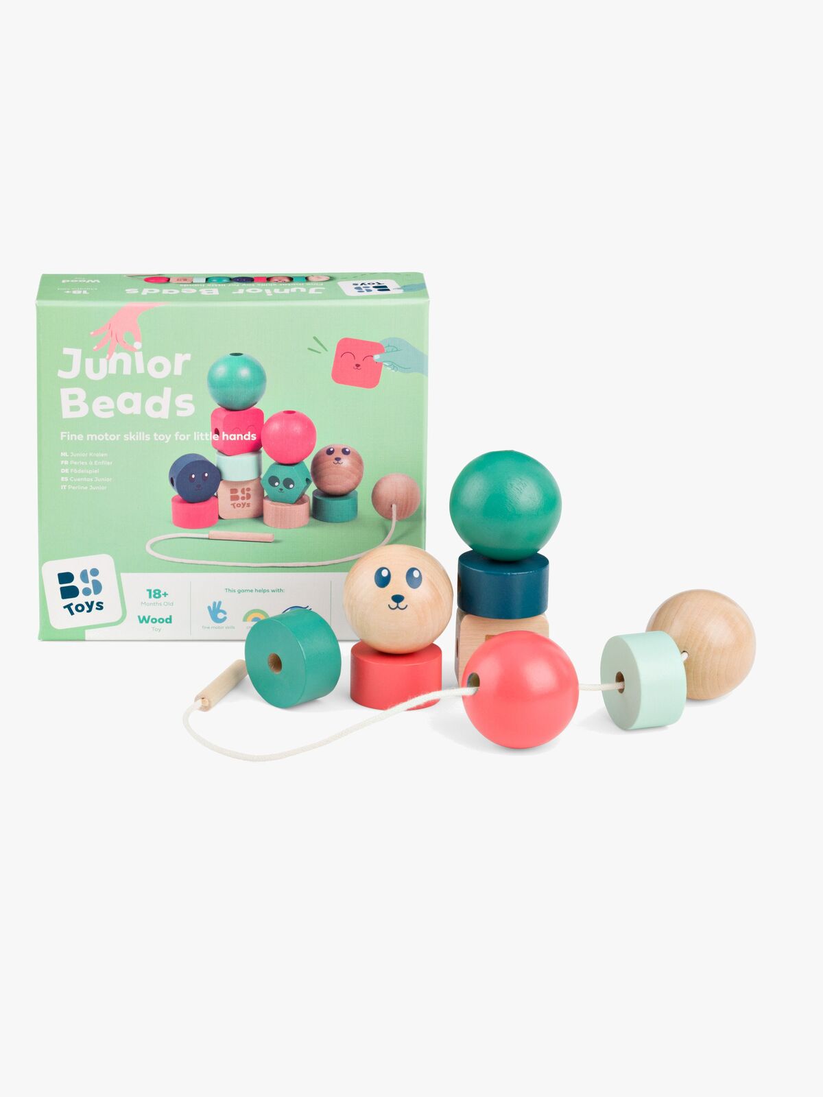 BS Toys Junior Træperler
