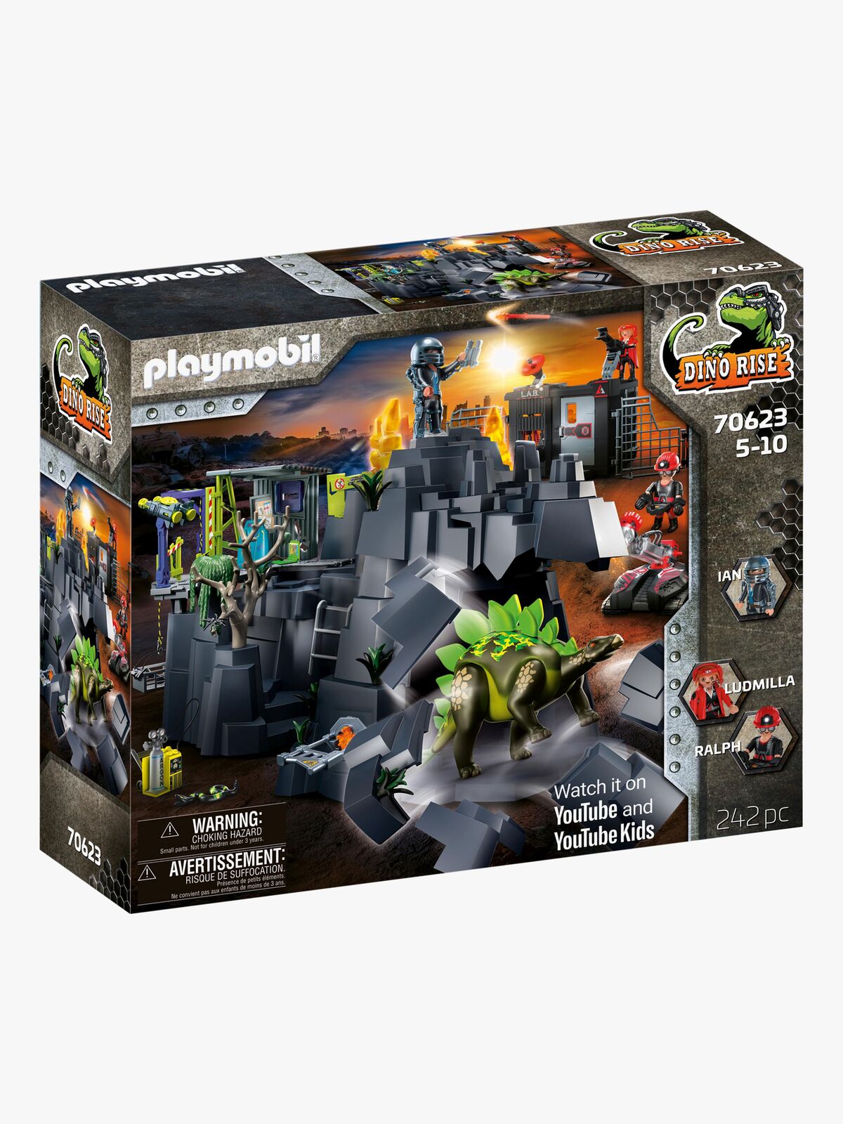 Playmobil 70623 Dino Rise Dino Rock