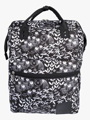 Mumitroldene Samu Primula Rygsæk 15L, Sort/Hvid