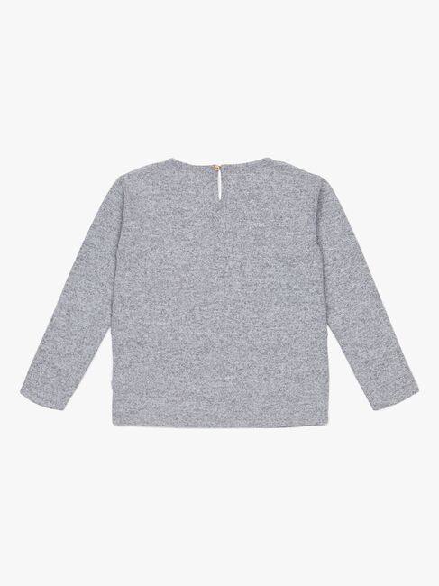 Luca & Lola Asia Trøje, Grey Melange