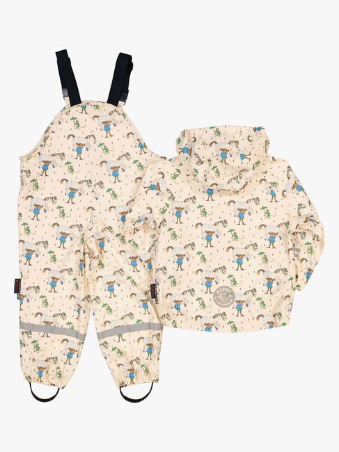 Geggamoja Foret Regnsæt Pippi Langstrømpe, Beige