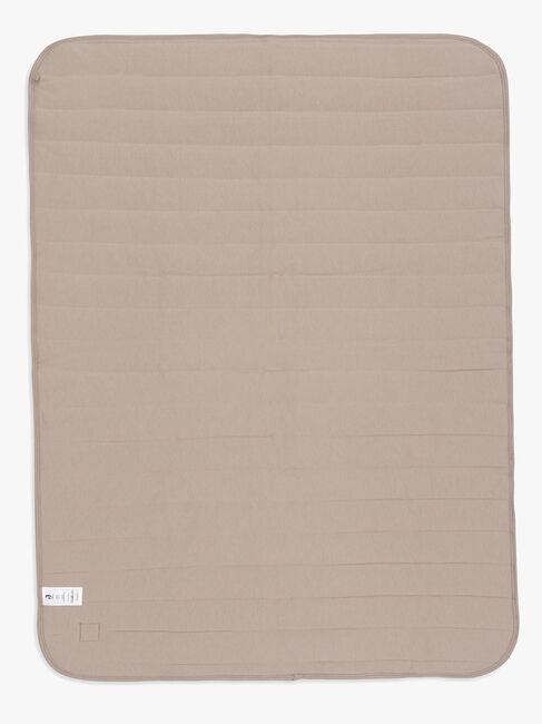 Jollein Tæppe 75x100 cm Velvet Rib, Milky Coffee