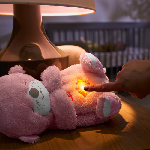 Fisher-Price Soothe 'n Snuggle Aktivitetslegetøj Odder, Pink