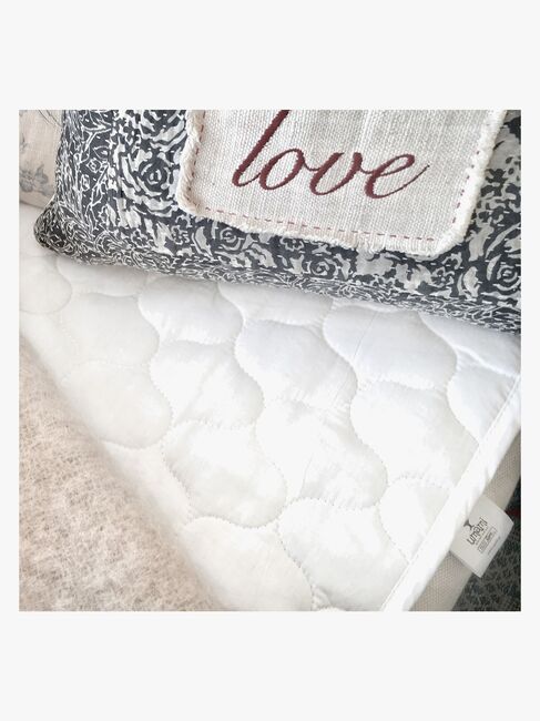 Umami Secura Vandtæt Rullemadras 40x90 cm, Hvid