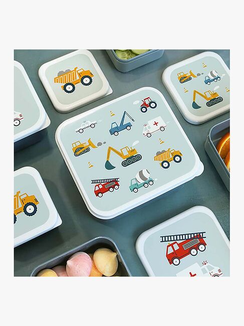 A Little Lovely Company Madkasse-sæt, Køretøjer