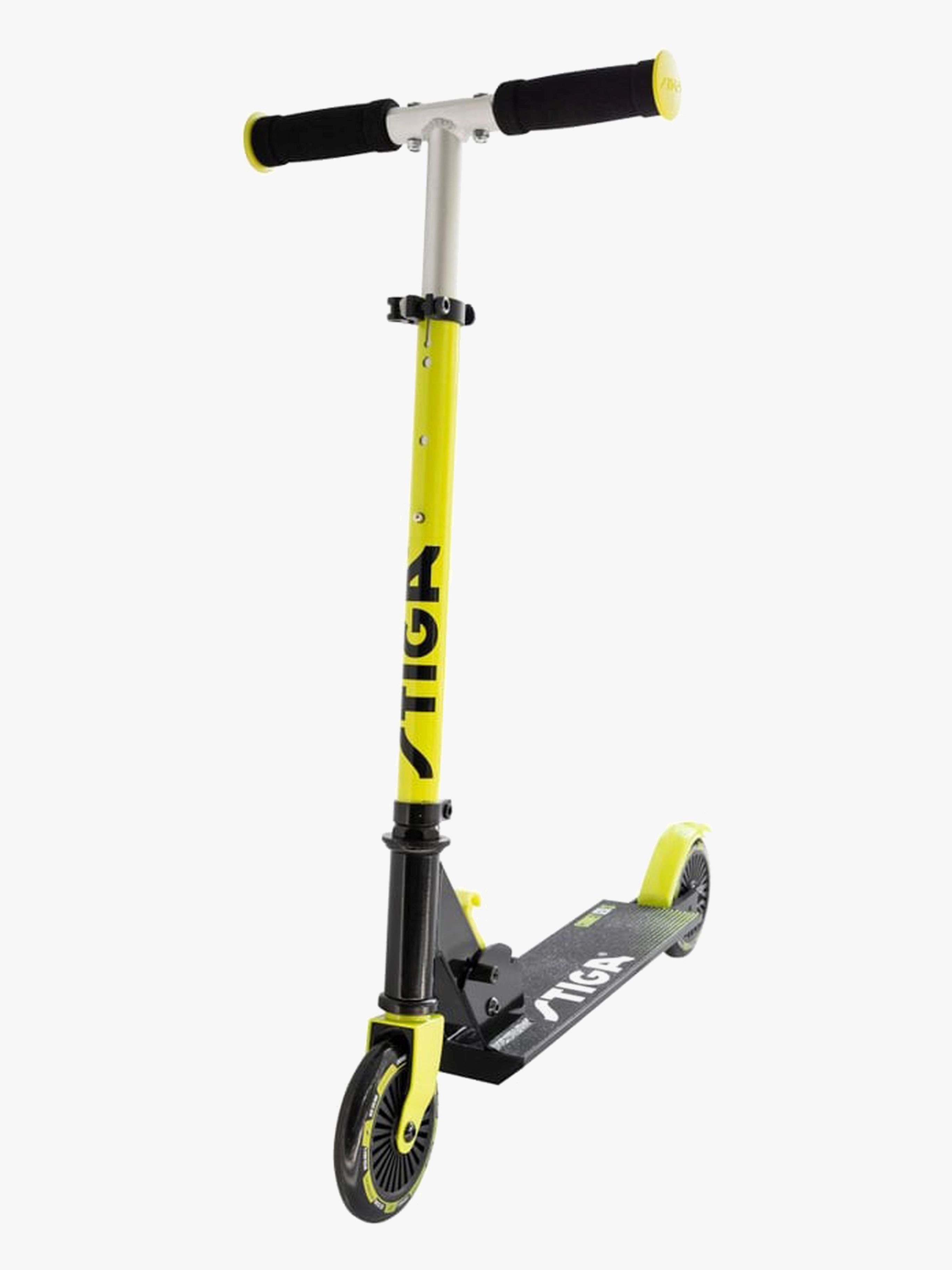 STIGA Kick Løbehjul Comet 120-S, Sort/Gul