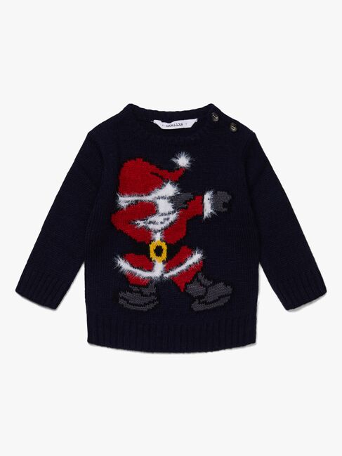 Luca & Lola Baby Trøje Santa Moves, Night Sky