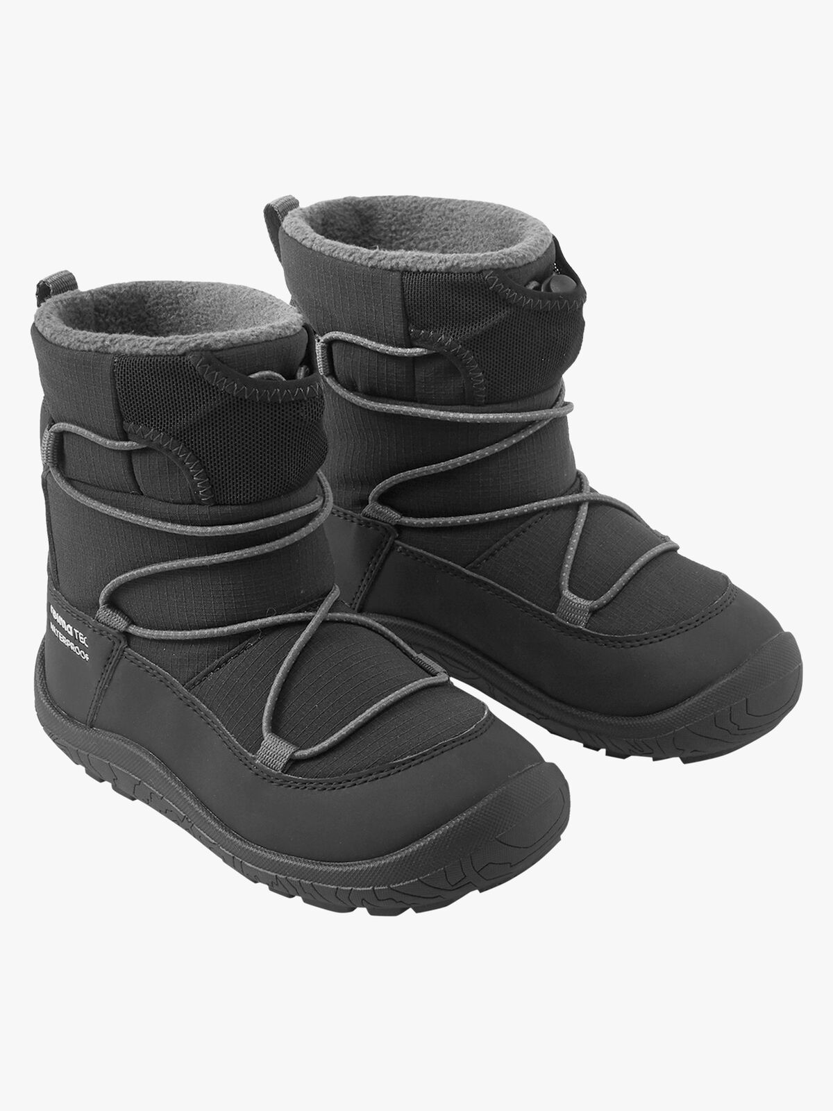 Reimatec Ensilumi Barefoot Vinterstøvler, Black