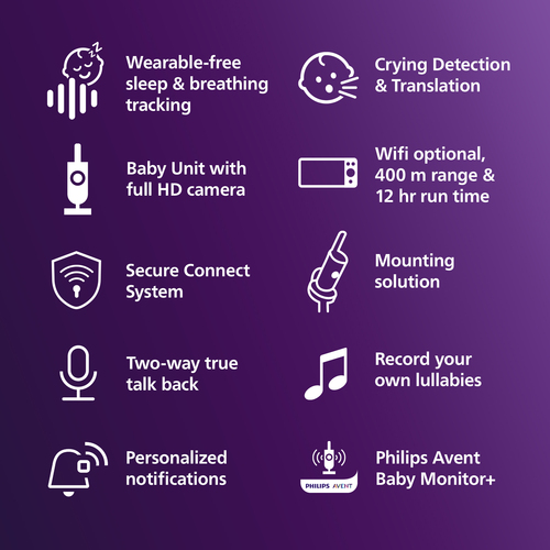 Philips Avent Premium Babyalarm SCD971/26