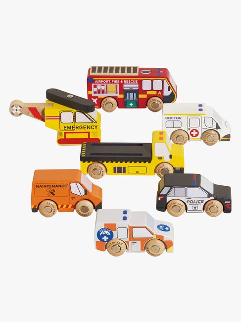 Le Toy Van Redningshelikopter & Redningskøretøjer