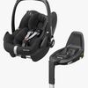 Maxi-Cosi Pebble Pro i-Size Autostol Baby Inkl. Family Fix 3 Base, Essential Black
