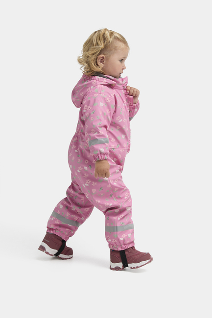 Petite Chérie Atelier Ally Foret Regndragt, Flowers Satchet Pink