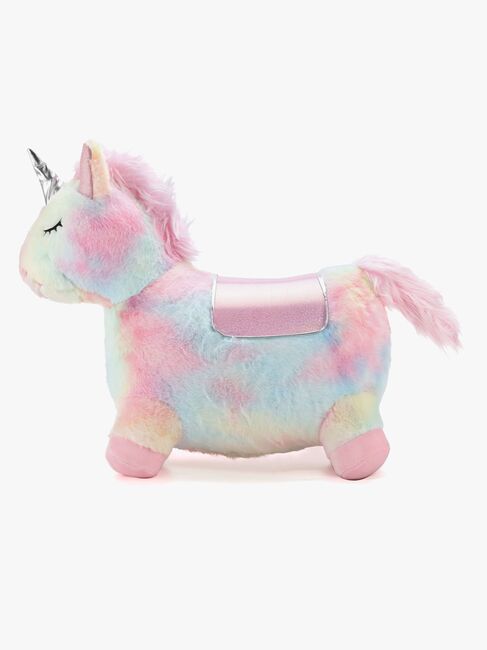 Cloudberry Castle Hoppedyr Enhjørning med Plysbetræk