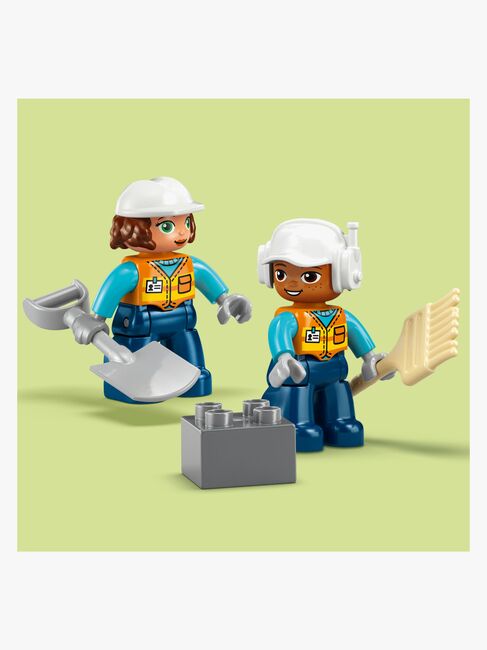 LEGO DUPLO Town 10476 3-i-1 Byggeplads med køretøjer