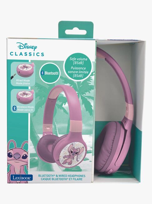 Disney Lilo & Stitch Angel 2-i-1 Bluetooth Høretelefoner
