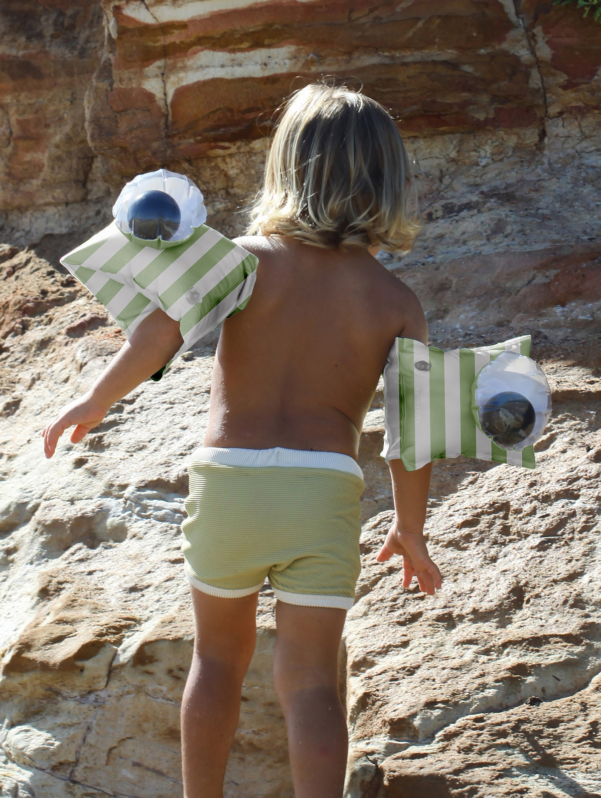 SUNNYLiFE Badevinger, Shark Tribe Khaki