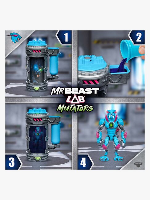 MrBeast Lab Mutators Legesæt Iconic Panther