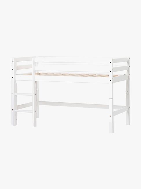 Hoppekids Basic Halvhøj Seng 70x160, Hvid