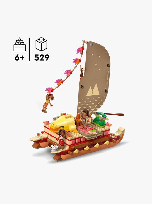 LEGO Disney Princess 43270 Vaianas eventyrkano