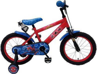 Spiderman Cykel 16 Tommer, Red/Blue