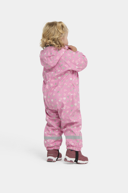 Petite Chérie Atelier Ally Foret Regndragt, Flowers Satchet Pink