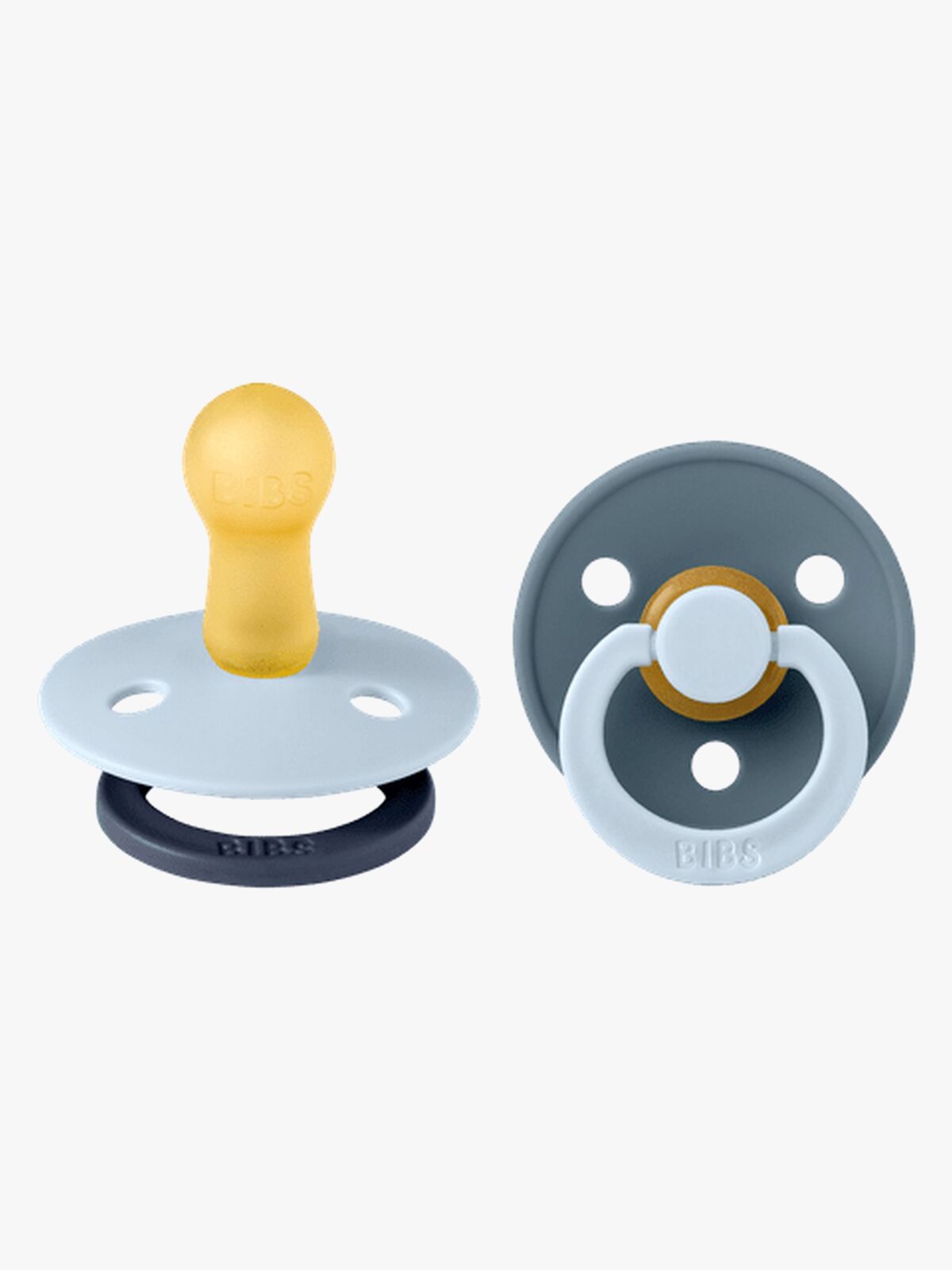 BIBS Studio Colour Fusion Sut 2-pak Str. 2, Baby Blue Petrol mix