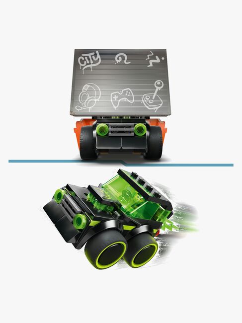 LEGO City 60484 Motorer – Gaming-racerbil