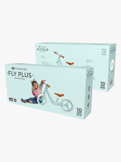 Kinderkraft FLY PLUS Løbecykel, Blå