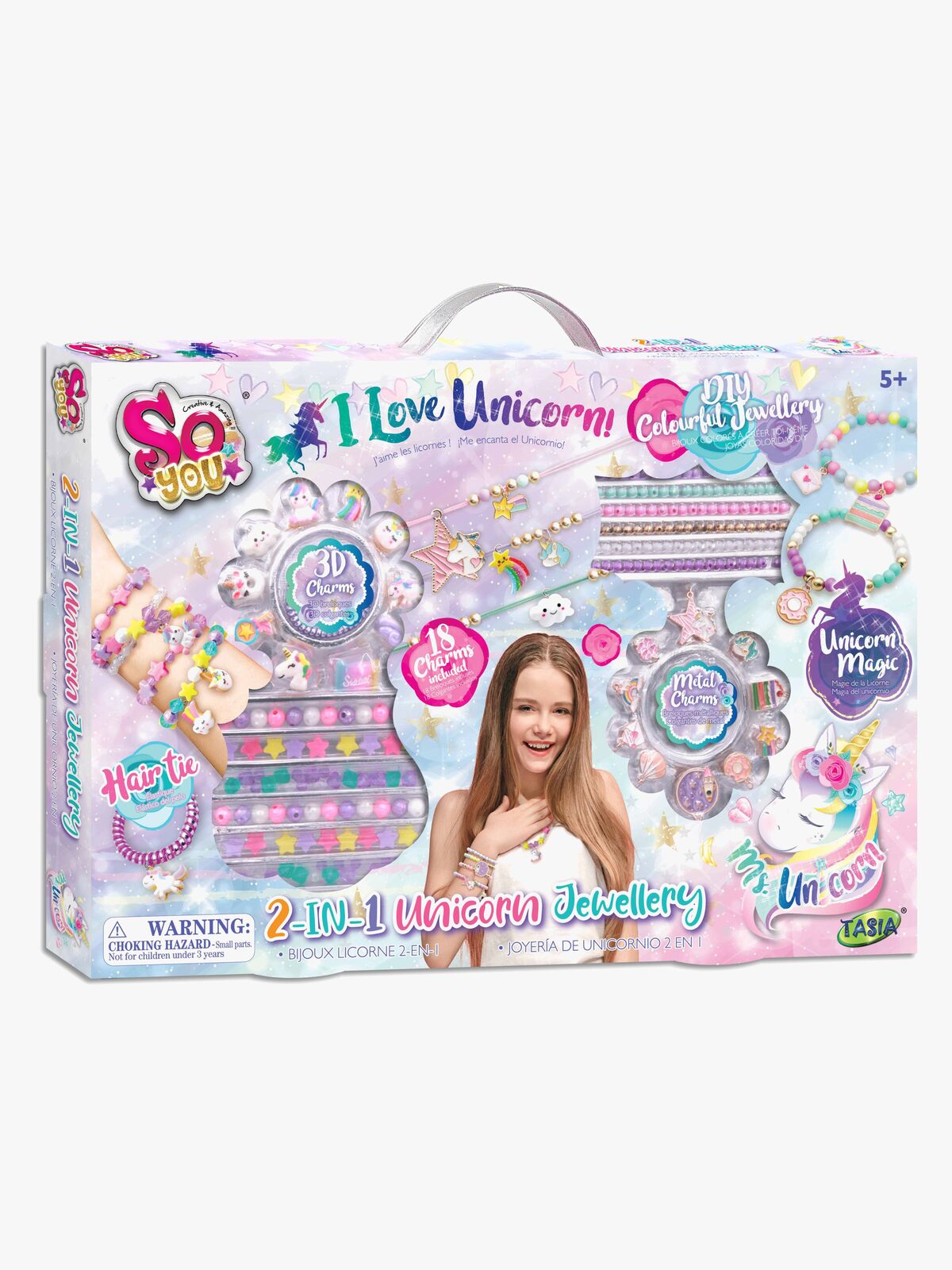 So Beads Perlesæt DIY Smykker Enhjørning