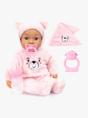 Bayer Design Piccolina  Interaktiv Dukke 42 cm, Pink