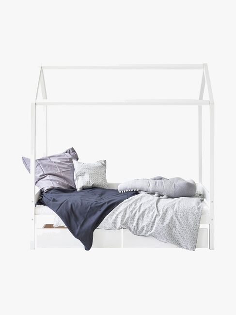 Hoppekids  ECO Dream Husseng 70x160, Hvid